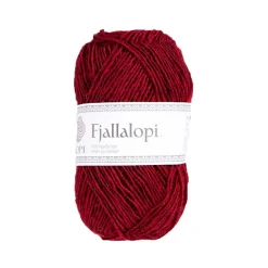Garn Istex Fjallalopi 50g rød – Currant 3061