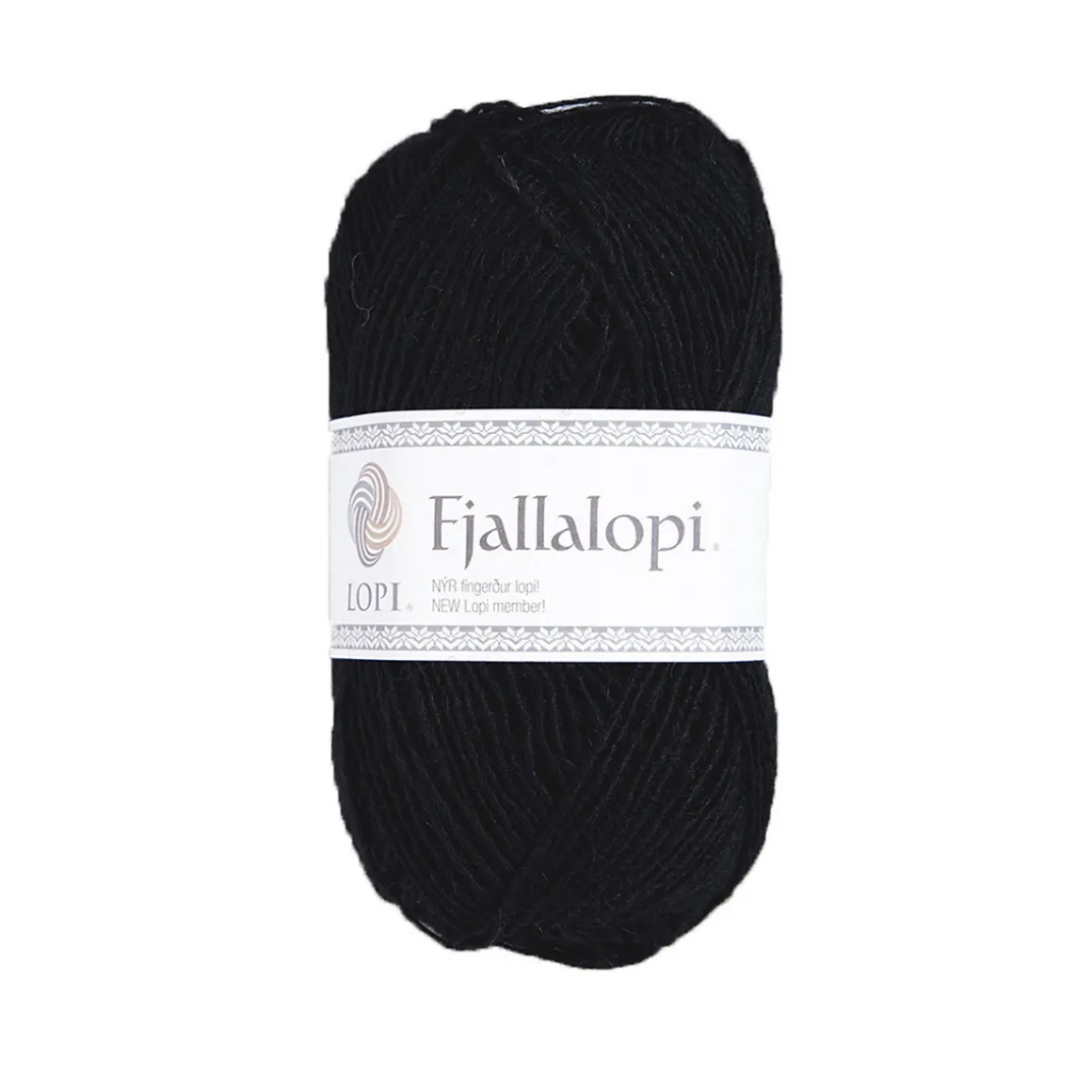 Garn Istex Fjallalopi 50g sort – Raven black 3059
