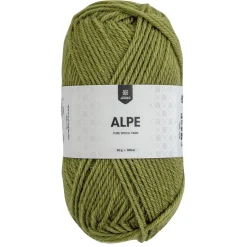 Garn Järbo Alpe 50 g skovgrøn – 36124 Meadow green