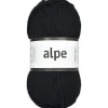 Garn Järbo Alpe 50 g sort – 36118 Black