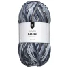 Garn Järbo Bambu Raggi 50 g blåmeleret – 17212 Rockyblue print
