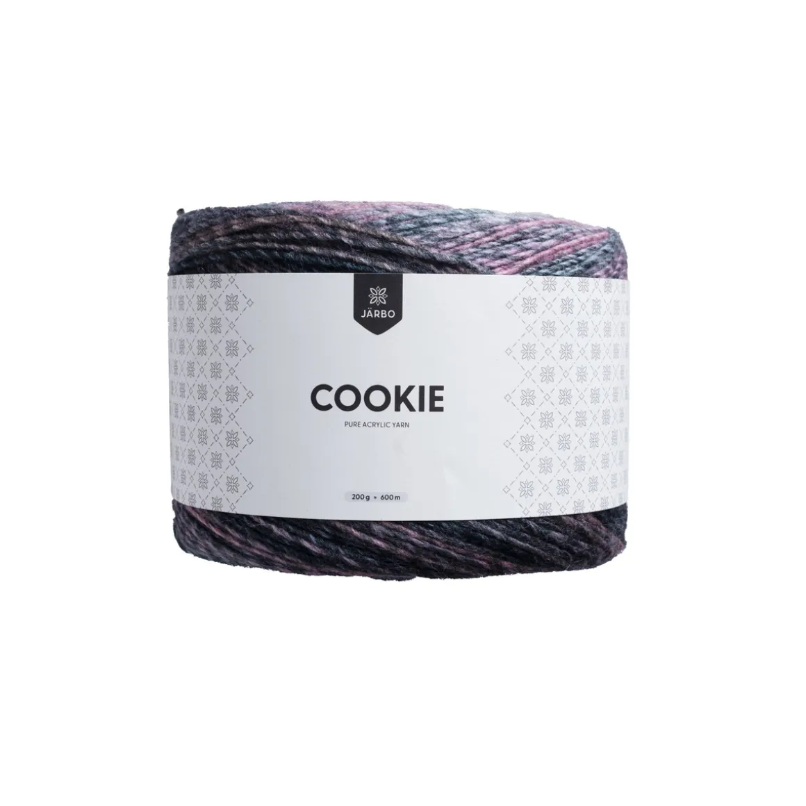 Garn Järbo Cookie 200 g – Heather 46220