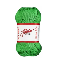 Garn Järbo 8/4 50 g lysegrøn – 32041 Pomegranate green