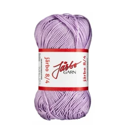 Garn Järbo 8/4 50 g lyslilla – 32062 Pastel purple