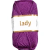 Garn Järbo Lady 50 g lilla – 44221 Mauve orchid