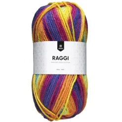 Garn Järbo Raggi 100 g splash – Splash 15115
