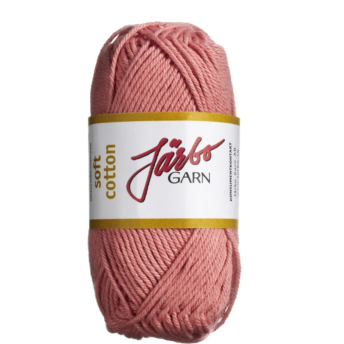 Garn Järbo Soft Cotton 50 g koral – 8871 Coral