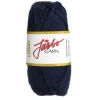 Garn Järbo Soft Cotton 50 g mørkeblå – 8829 Navy blue