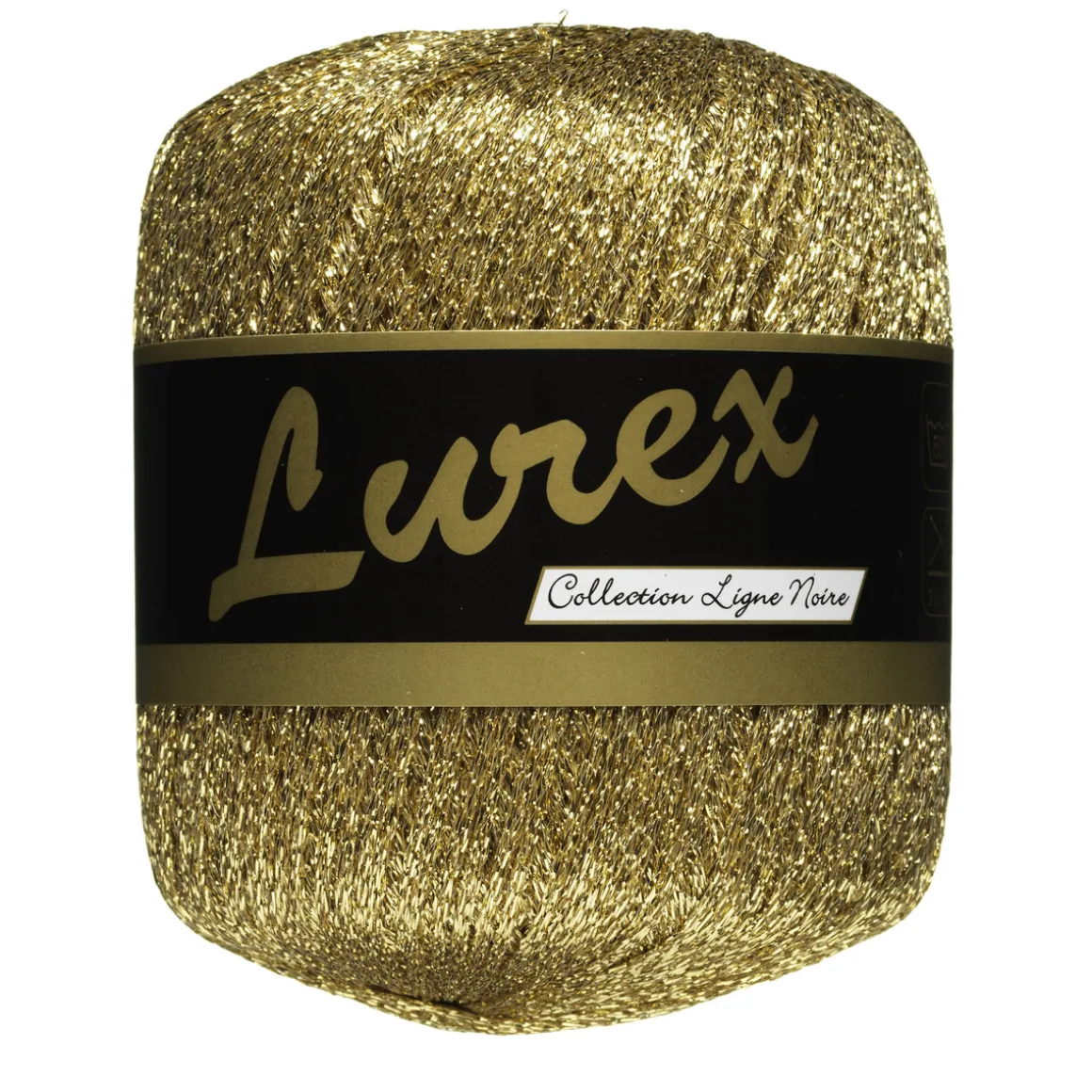 Garn Lammy Lurex 25 g guld