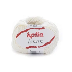 Garn Linen 50 g creme