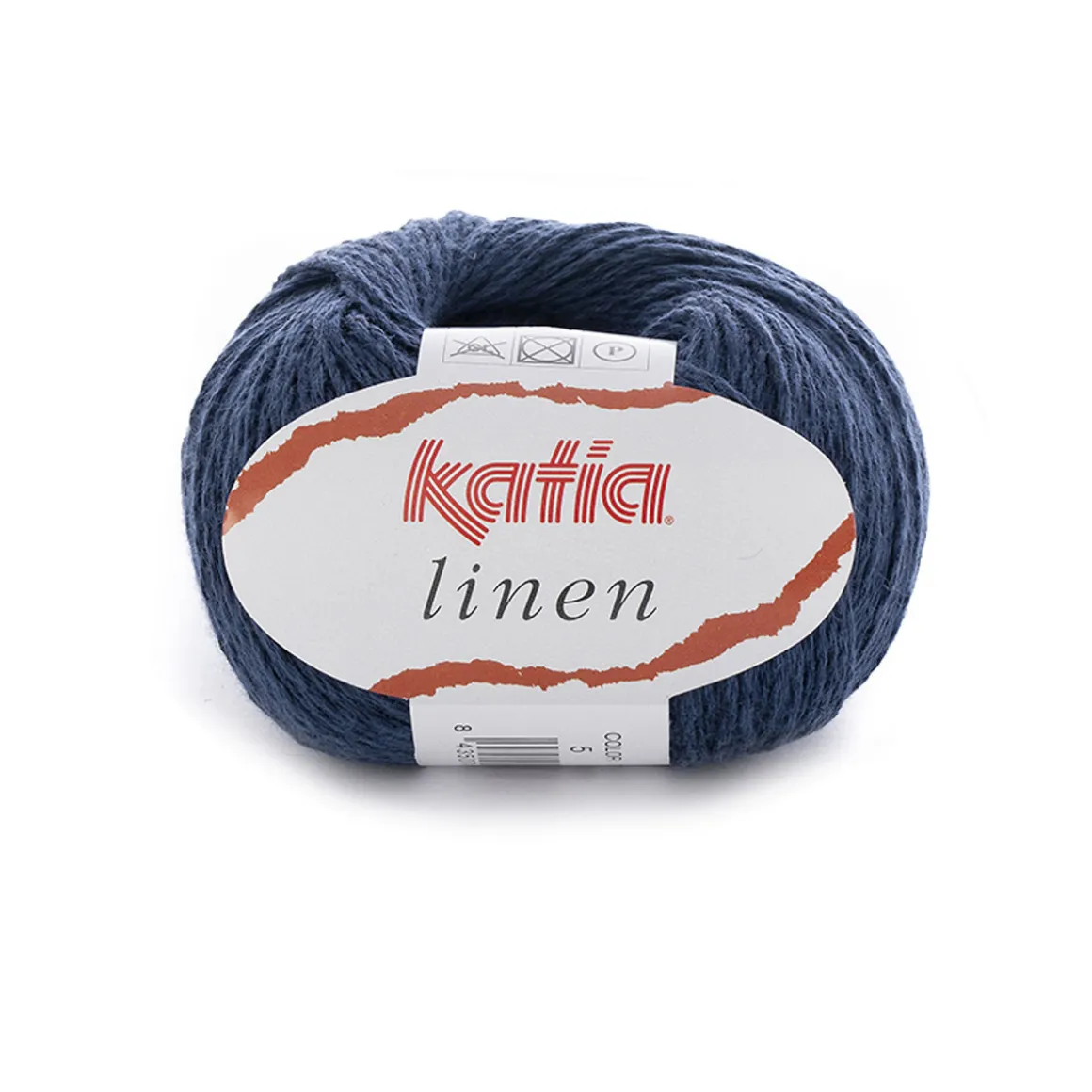 Garn Linen 50 g mørkeblå