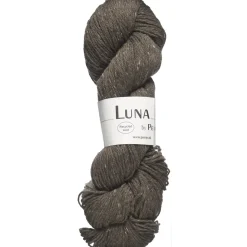 Garn Luna 50 g brun