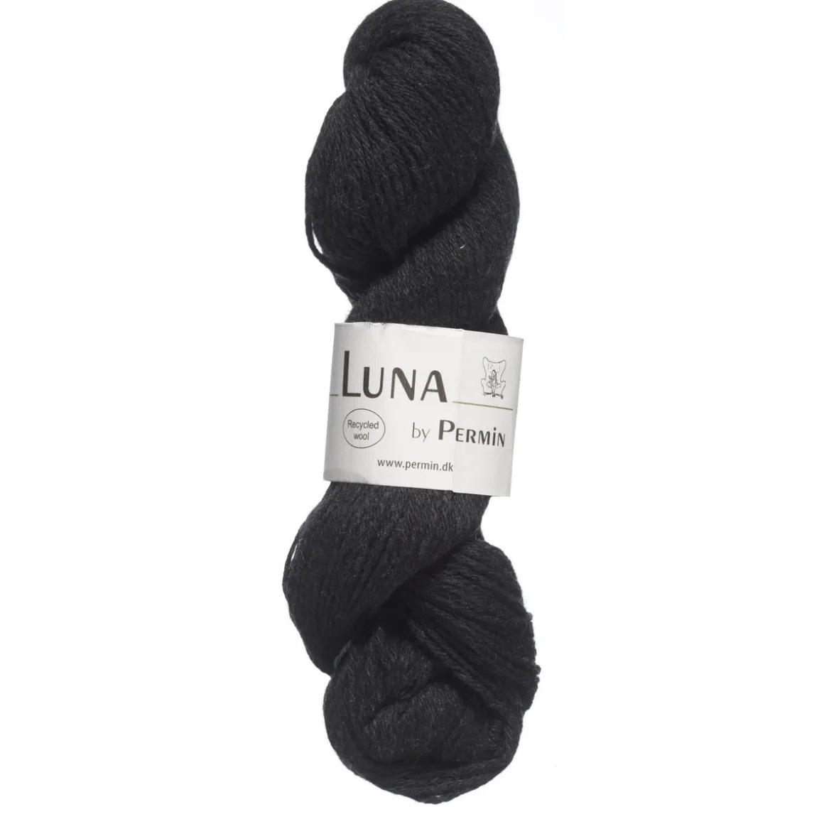 Garn Luna 50 g koksgrå
