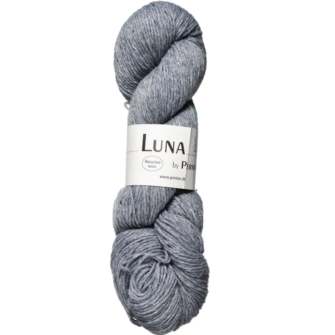 Garn Luna 50 g lyseblå