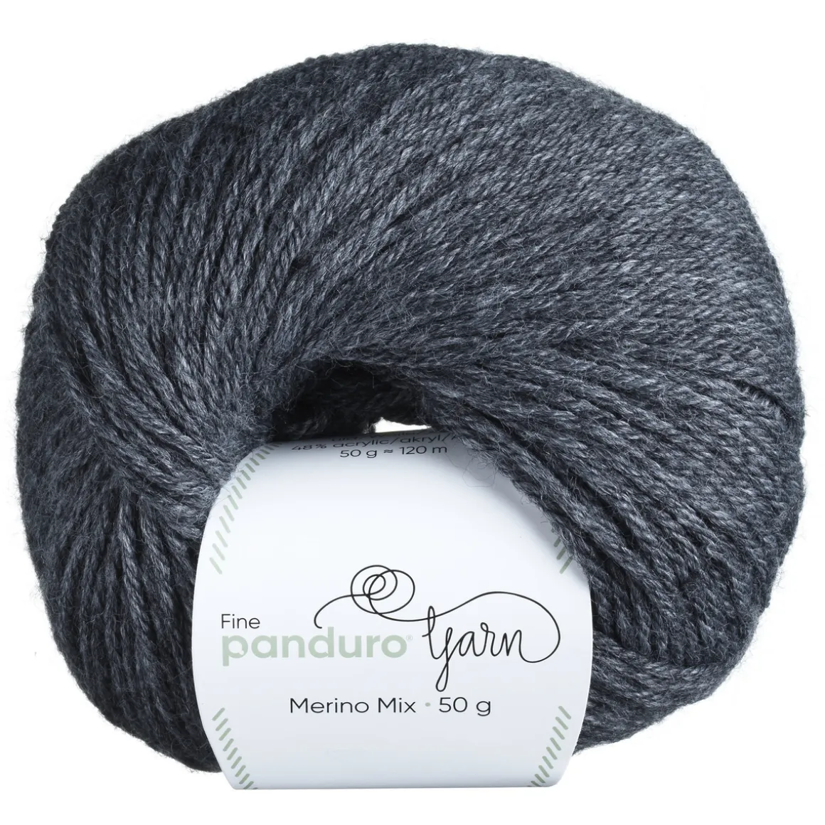 Garn Merino Mix 50g antracit