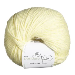 Garn Merino Mix 50 g babygul