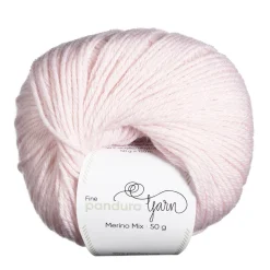 Garn Merino Mix 50 g babyrosa