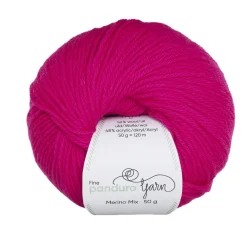 Garn Merino Mix 50 g cerise