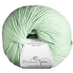 Garn Merino Mix 50 g mintgrøn