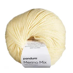 Garn Merino Mix 50g smørgul