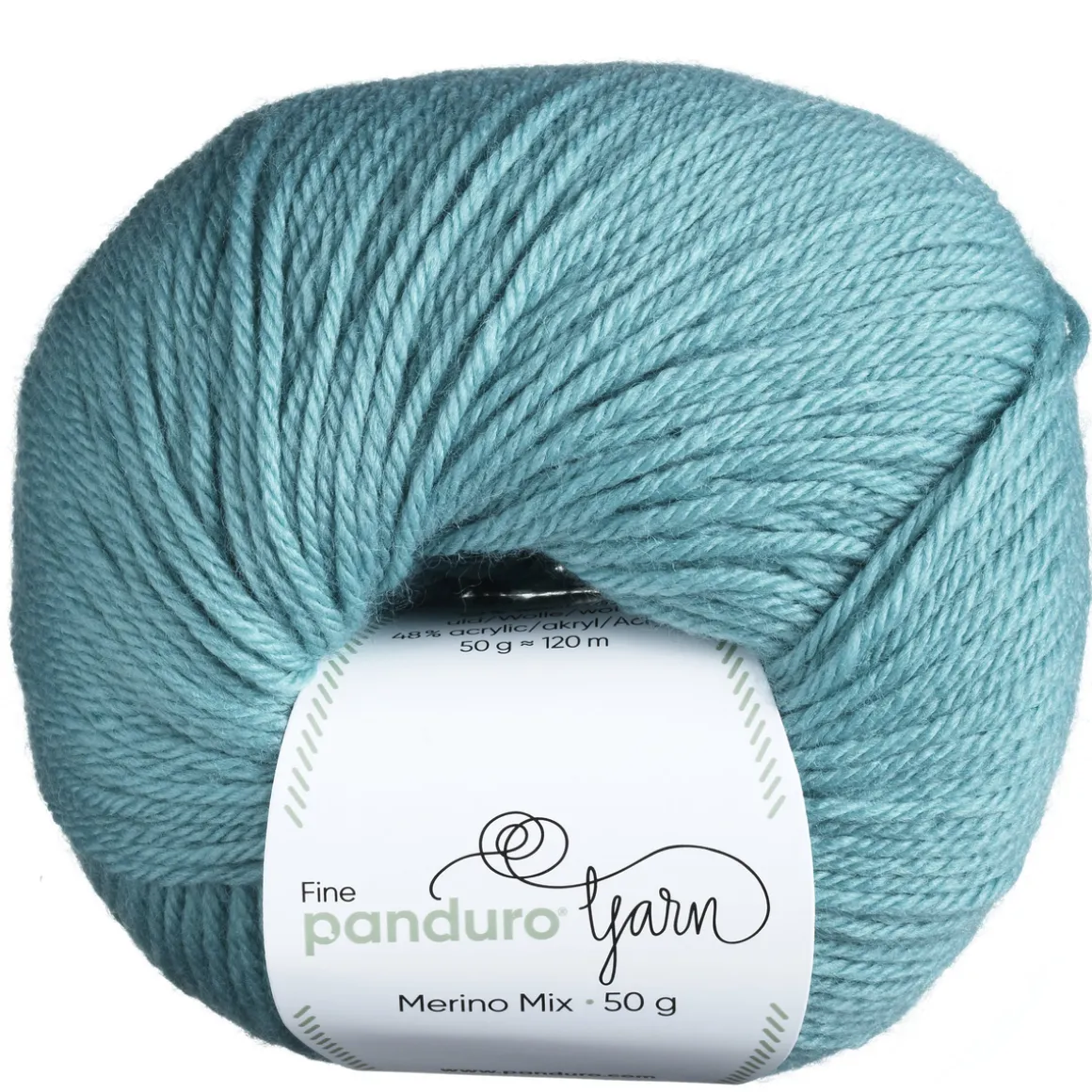 Garn Merino Mix 50g turkis