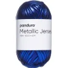 Garn Metallic Jersey 100g blå