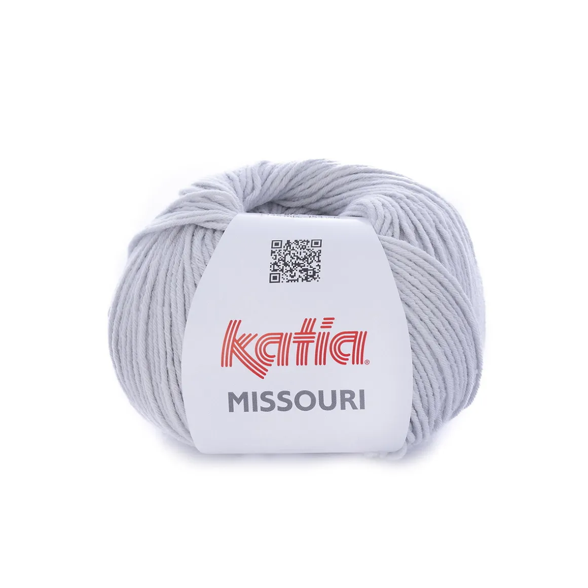 Garn Missouri 50 g lysegrå