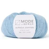 Garn Mode at Rowan Alpaca Cotton 25 g – Blue haze 019