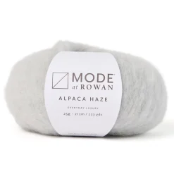 Garn Mode at Rowan Alpaca Haze 25 g – Silver 012