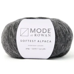 Garn Mode at Rowan Softest Alpaca 50 g – Ash 012