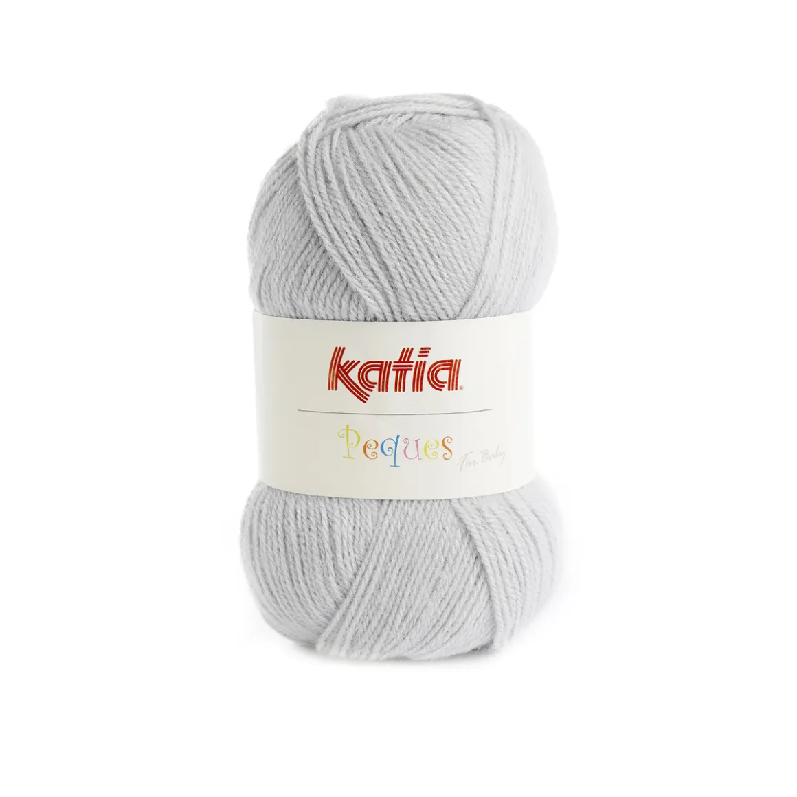 Garn Peques 50 g lysegrå