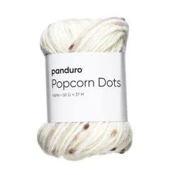 Garn Popcorn Dots 50 g beige