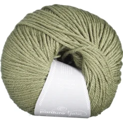 Garn Pure Merino 50g mosgrøn