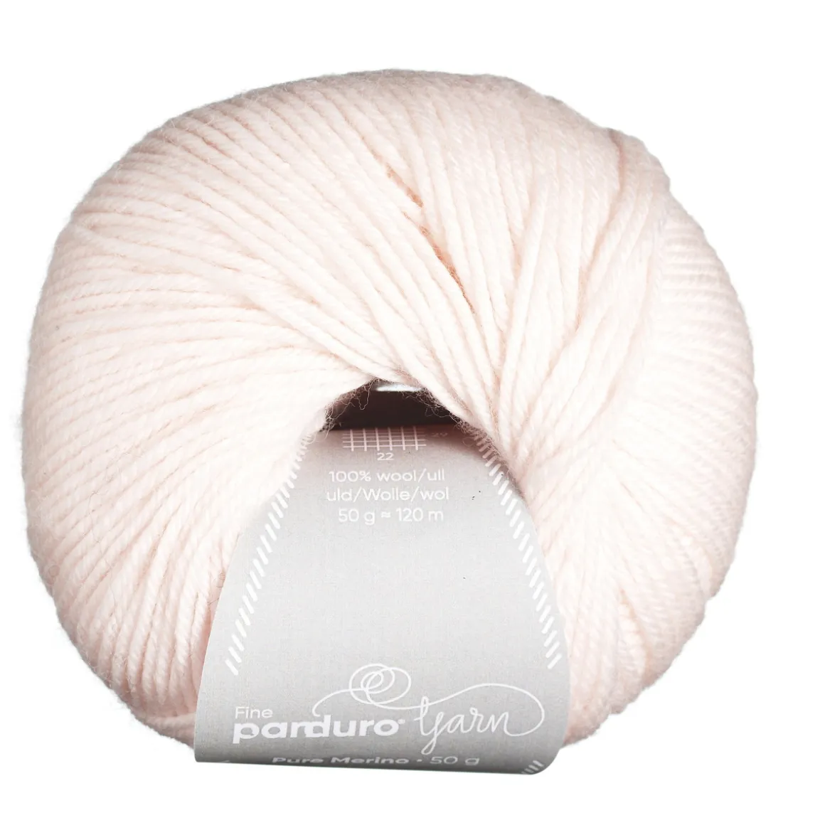 Garn Pure Merino 50g pu.rosa