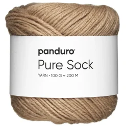 Garn Pure Sock 100 g beige