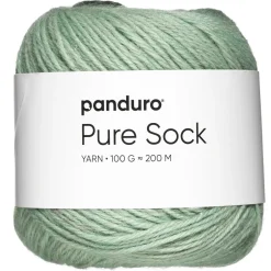 Garn Pure Sock 100 g lysegrøn