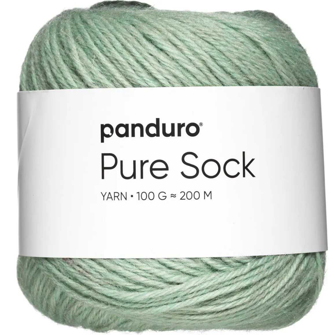 Garn Pure Sock 100 g lysegrøn
