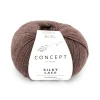 Garn Silky Lace 50 g brun