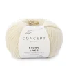 Garn Silky lace 50 g creme