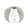 Garn Silky lace 50 g lys støvet blå