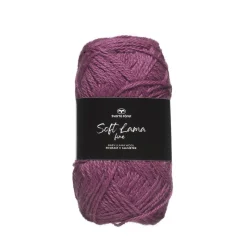 Garn Soft Lama Fine 50 g lyng – Magenta haze 943