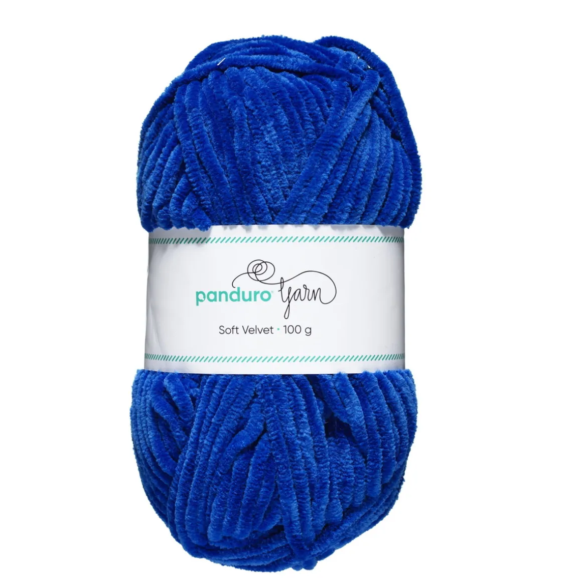 Garn Soft Velvet 100 g blå