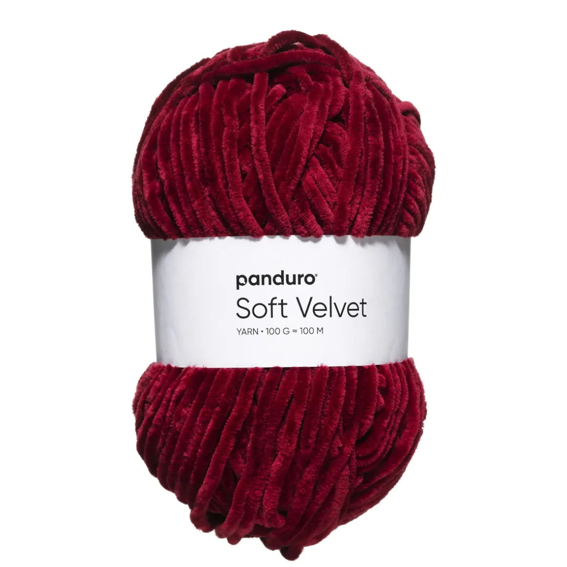 Garn Soft Velvet 100 g bordeaux