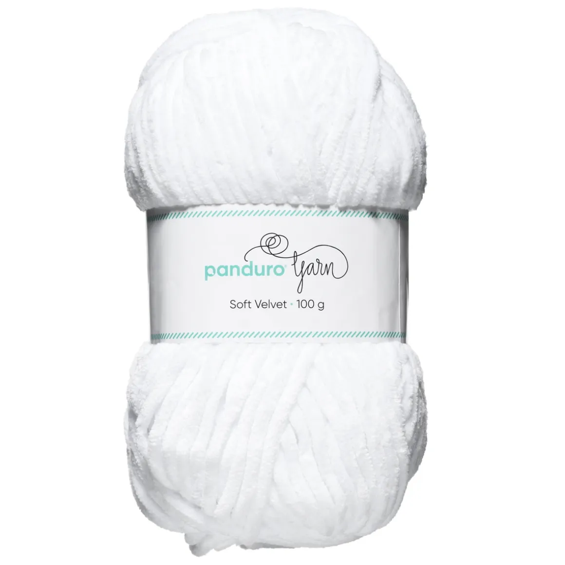 Garn Soft Velvet 100 g hvid