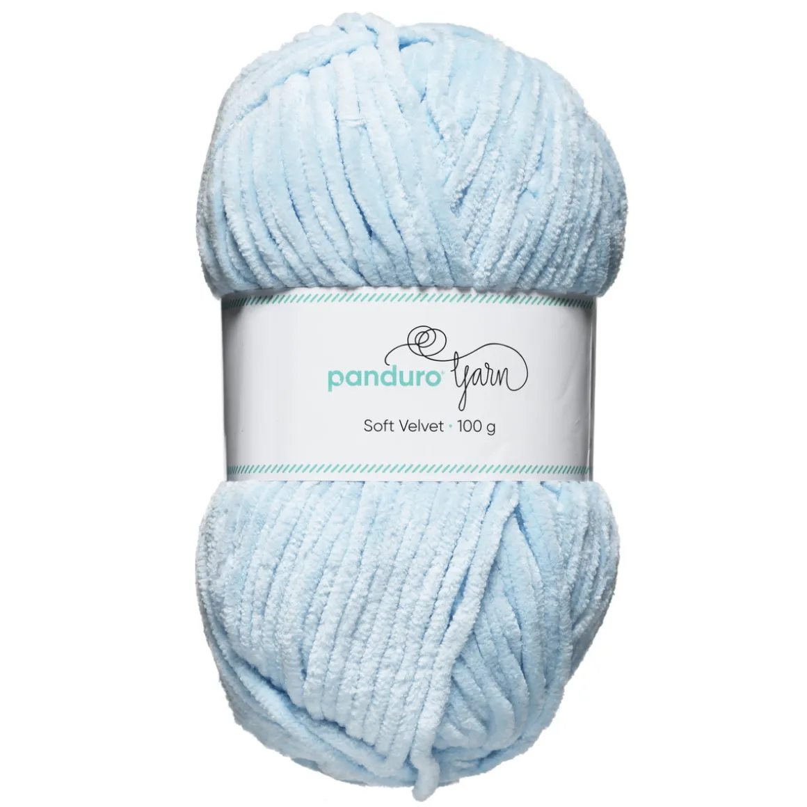 Garn Soft Velvet 100 g lyseblå