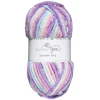 Garn Soft Velvet 100g lys pastel – garn med bløde regnbueovergange