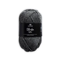 Garn Sorta Fåret Ulrika Reflex 50 g grå – 008 Steel grey