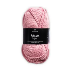 Garn Sorta Fåret Ulrika Reflex 50 g rosa – 048 Powder pink