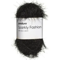 Garn Sparkly Fashion 50 g sort