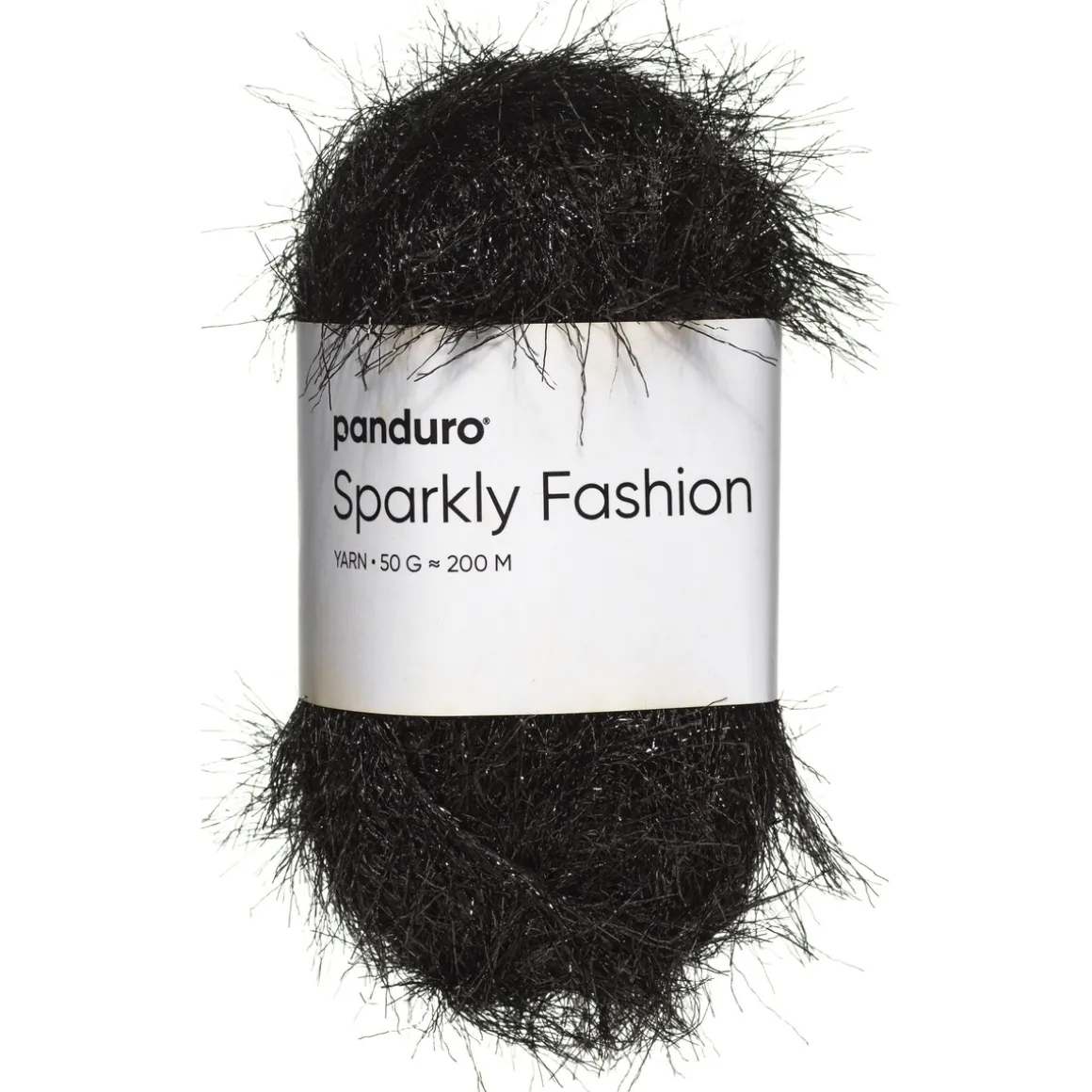 Garn Sparkly Fashion 50 g sort